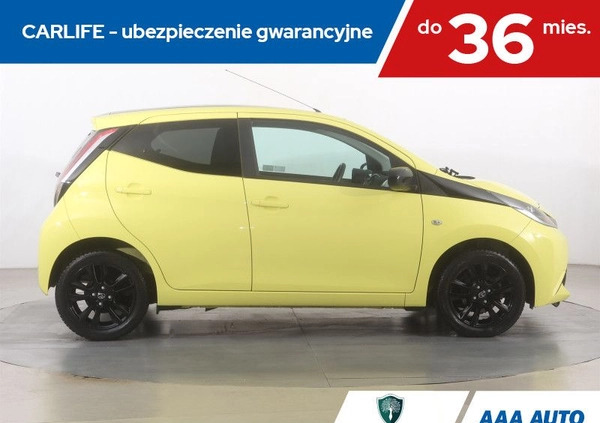 Toyota Aygo cena 43000 przebieg: 68464, rok produkcji 2016 z Poniec małe 211